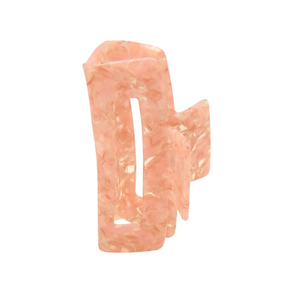 Light Pink Patterned Hair Claw Clip