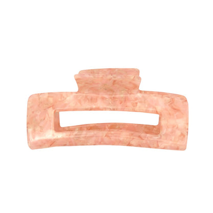 Light Pink Patterned Hair Claw Clip