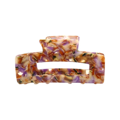 Brown And Purple Multicoloured Hair Claw Clip